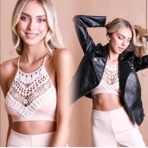 New Hippie Bohemian Crochet Bralette